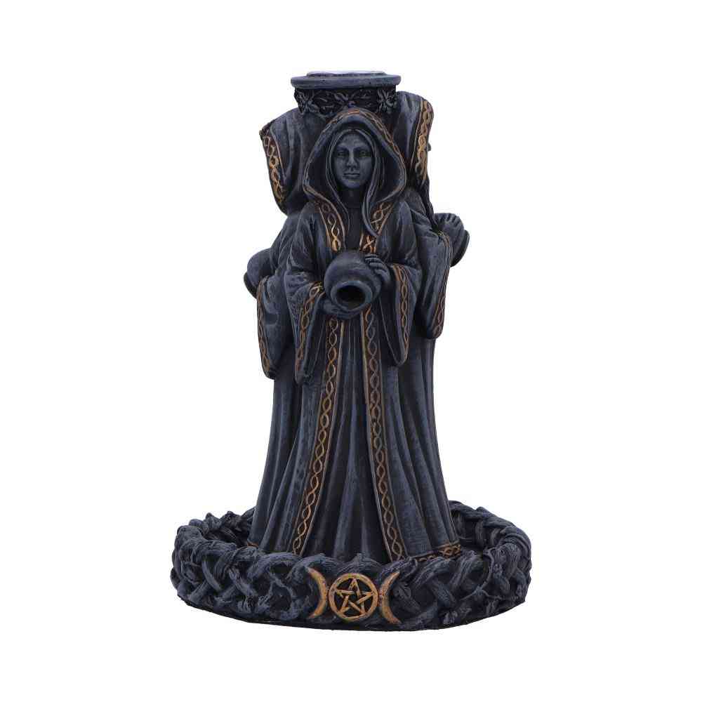 Nemesis Now - Triple Moon Goddess 15.5cm Backflow Incense burner - Multicolours